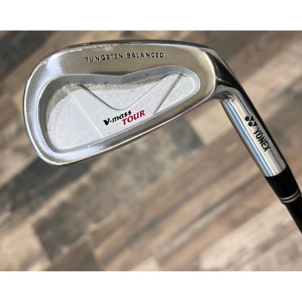 Yonex V-mass Tour Single 7 Iron Stiff Flex Graphite Shaft Original Grip RH Nice!